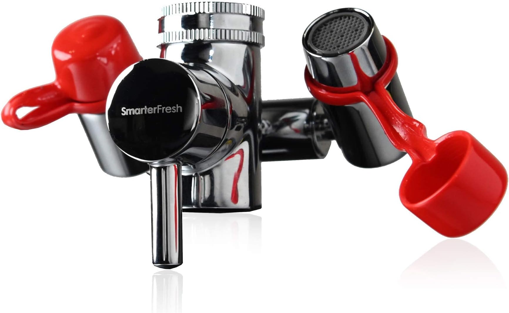 Faucet Mounted Eyewash Station - Reliable First AID Emergency Eye Wash Unit for Sink Attachment - Sink Mount Eye Flush Shower for Eyes and Skin