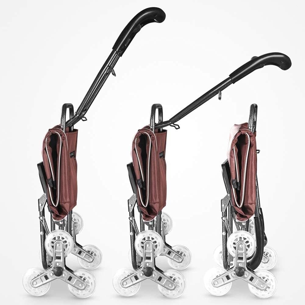 carrello della spesa, Borsa for trolley da arrampicata con 6 ruote staccabile for viaggi, picnic, campeggio, generi alimentari(A)