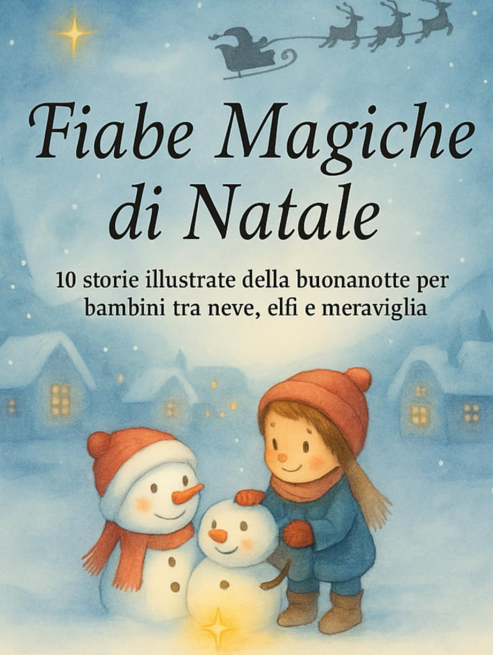 Fiabe magiche di natale: 10 storie illustrate della buona notte per bambini tra neve, elfi e meraviglia