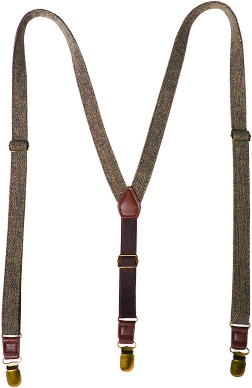 Men's Braces Vintage Suspenders Universal Non-slip Trouser Suspenders Straps