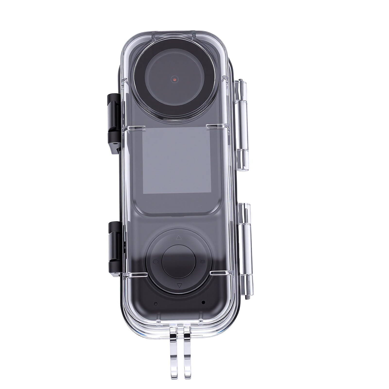 Tangxi Videocamera Subacquea 30M Videocamera Vlog 4K, Doppio Obiettivo DV | Stabilizzatore Elettronico Dell'immagine, Obiettivo Grandangolare da 130°, Schermo da 1,53 Pollici, Batteria da 2000 MAh,