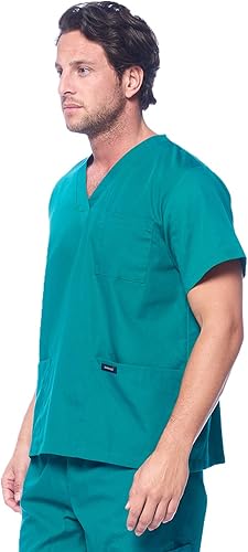Miniatura 3 de Dagacci - Uniforme médico para mujeres y hombres, camisas médicas