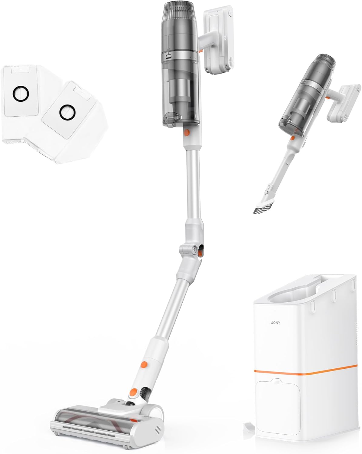 JONR VC08 Pro Cordless Vacuum Cleaner and Auto-Empty Station