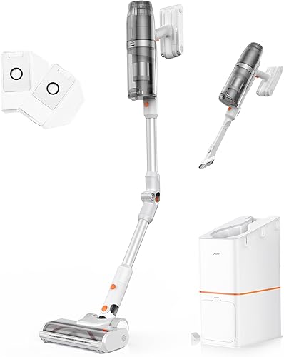 JONR VC08 Pro Cordless Vacuum Cleaner with Auto-Empty Station Powerful Suction, 