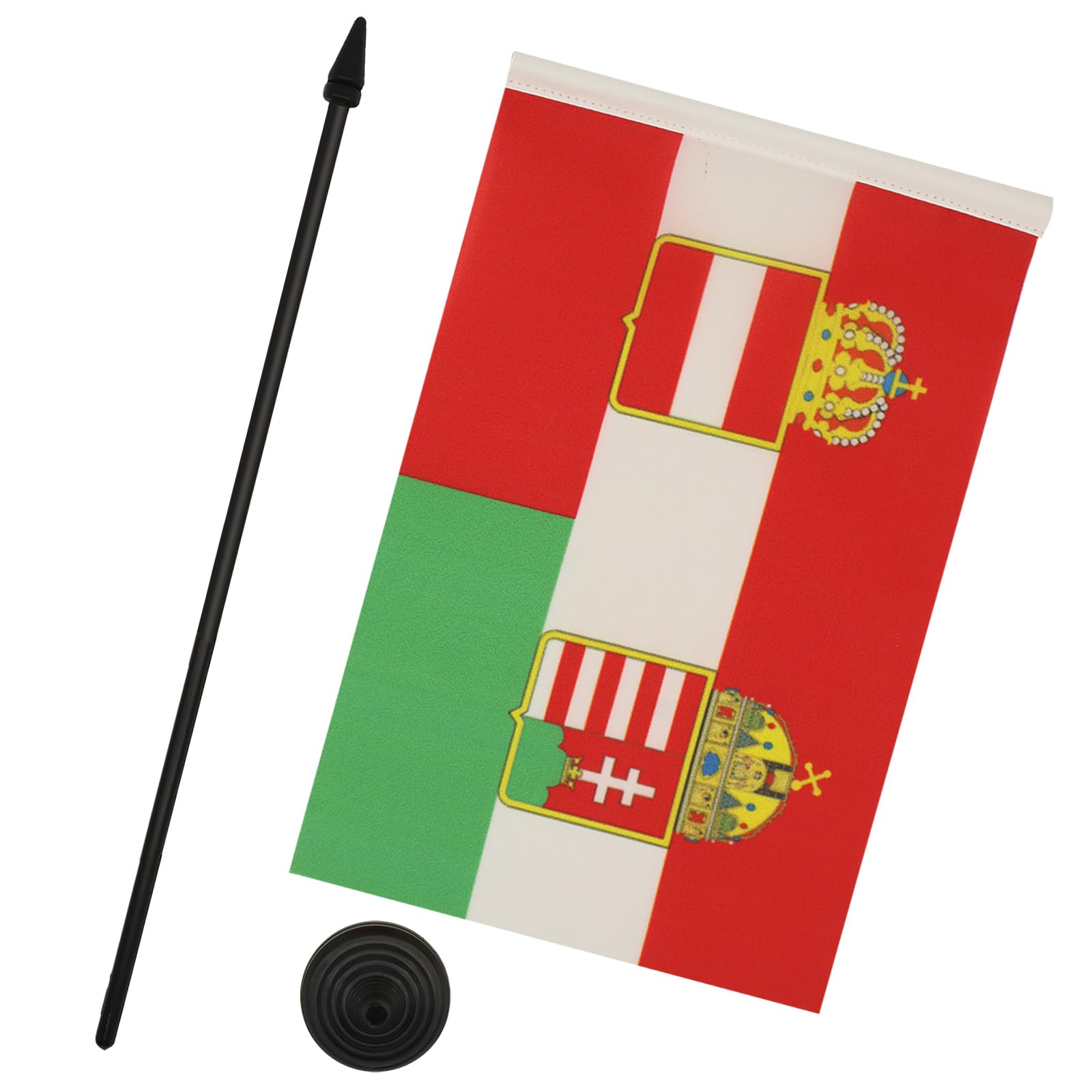 AZ FLAG - Flagge Königreich Preußen 1701-1918 - 150x90 Cm - Preussen Fahne 100% Polyester Mit Messing-Ösen - 110g