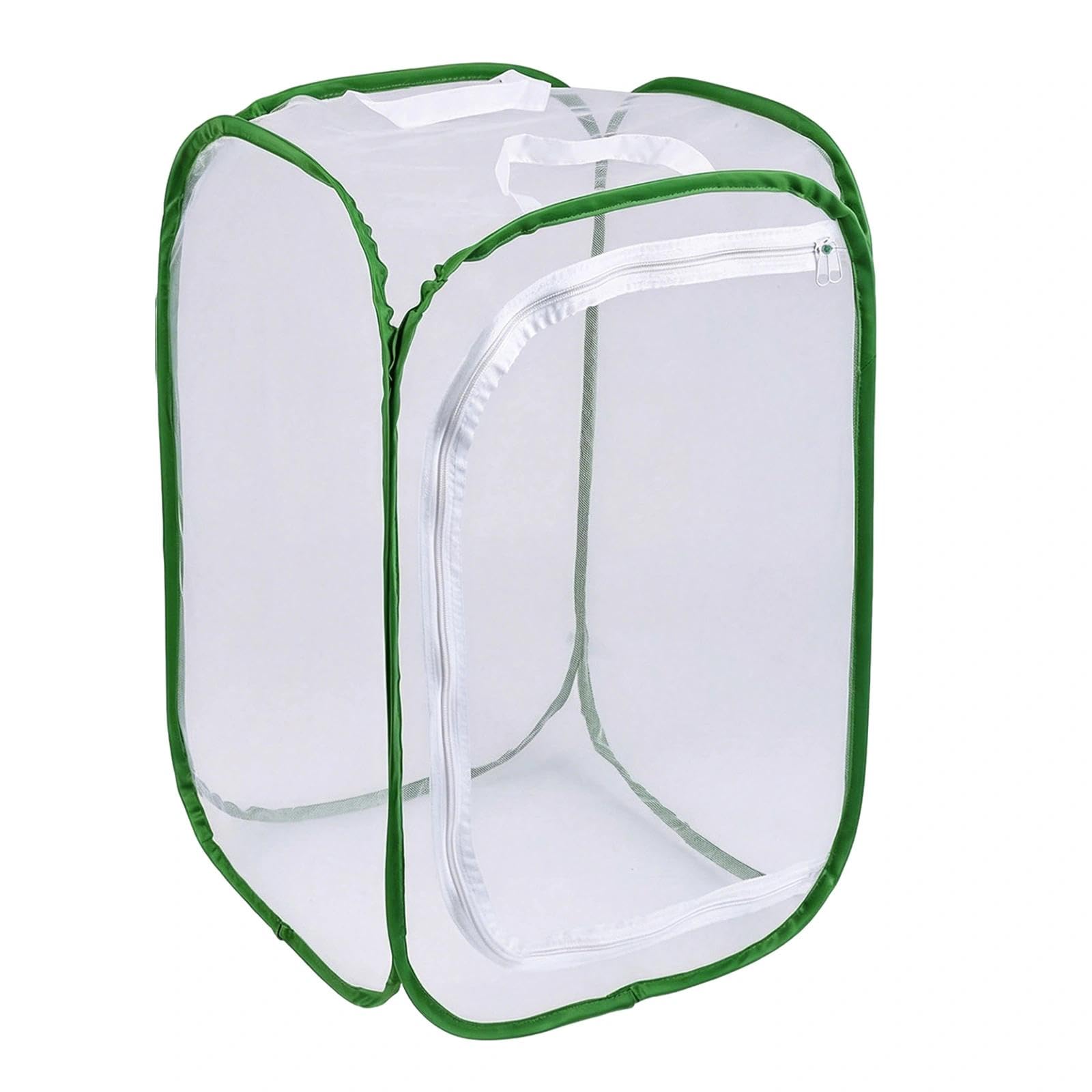 40 X 40 X 60 CM Kit Farfalle Gabbia Insetti Butterfly Kit Gabbia per Habitat Farfalla Terrari Pieghevole in Rete Habitat di Allevamento per Piante Insetti Educazione Scientifica