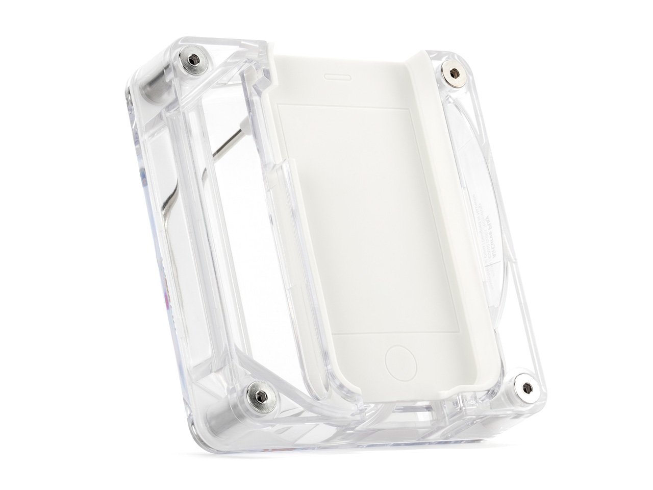 Amplificateur Acoustique Griffin AirCurve Pour IPhone 30 Broches - Acrylique Transparent - Rare