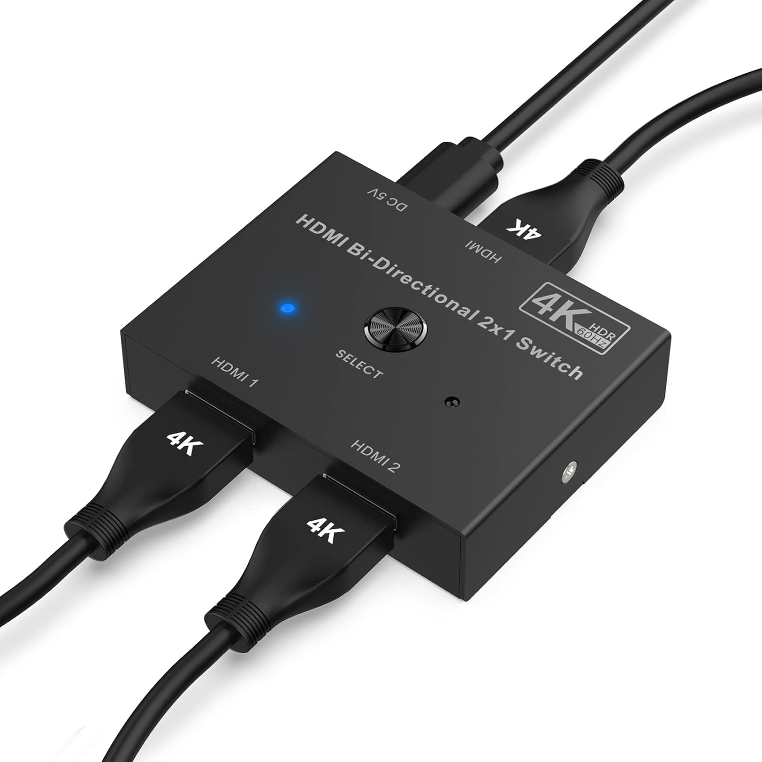 HDMI 2.0 Switch 4K60Hz Steel Material AntiInterference