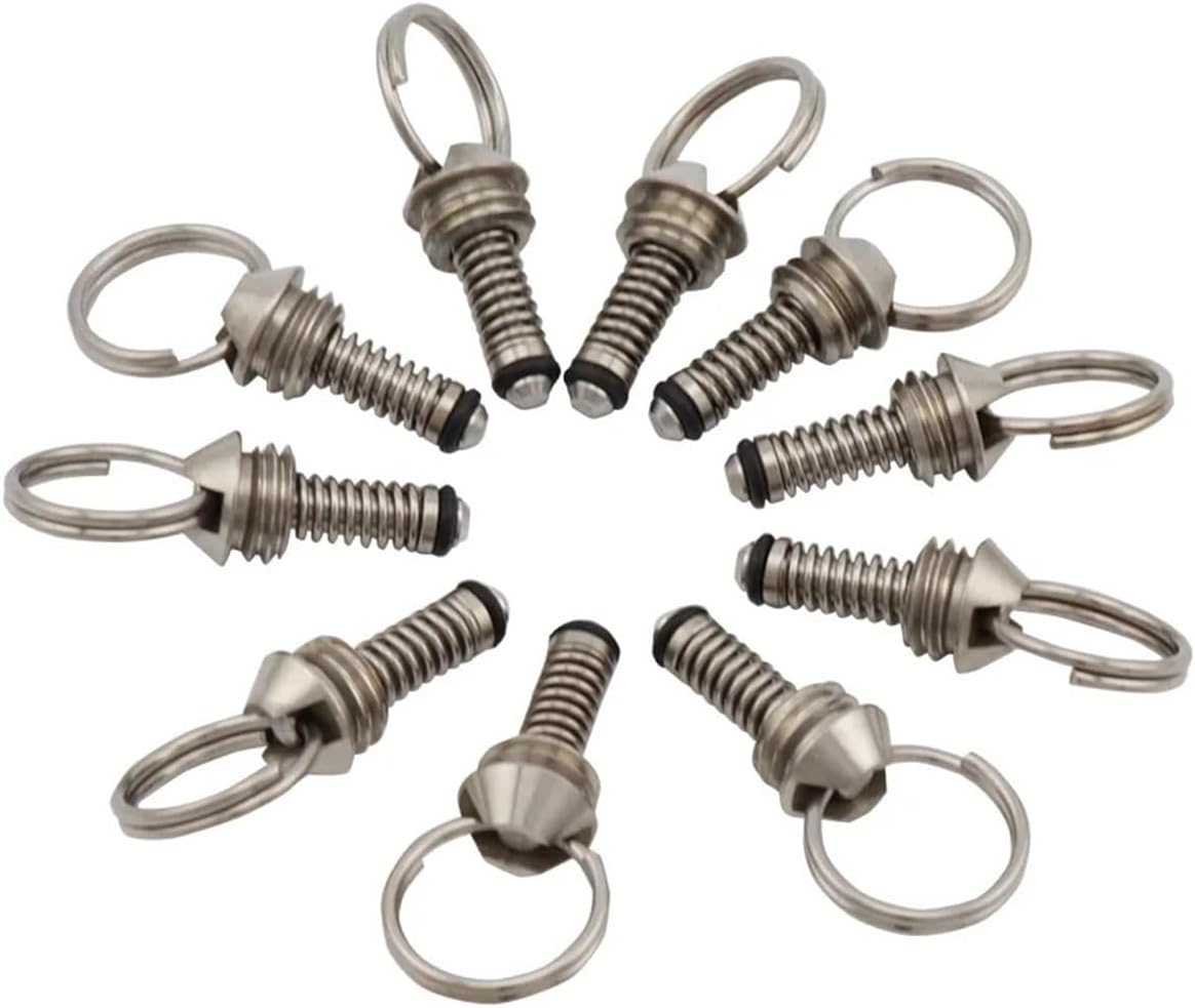 Brewing Equipment Stainless Steel Pressure Relief Valve for Homebrew Keg Lid Repair Cornelius Ball Lock Kegs Beer Brewing Brewing Equipment(5pcs)