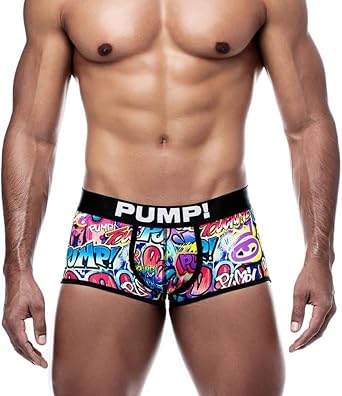 Pump! Drip Boxer Mens Boxer | Supportive Fit & Backless Design | Breathable & Premium Fabrics | Comfortable Waistband