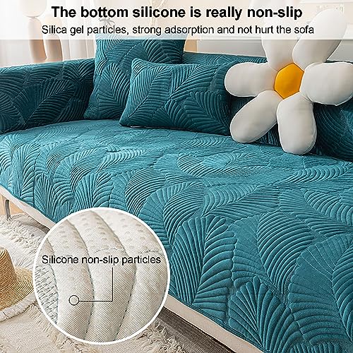 Housse de canapé d'angle lavable et tapis de protection pour salon - 4