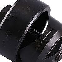 Vista 3 de SagaSave Punzón de chapa de 0.827 in, cortador de agujero hexagonal para fregadero, acero, acero inoxidable