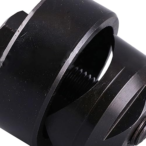 Miniatura 3 de Perforadora de perforación de chapa de metal de 0.984 in, cortador de agujero hexagonal de metal para fregadero, metal, placa de acero, acero