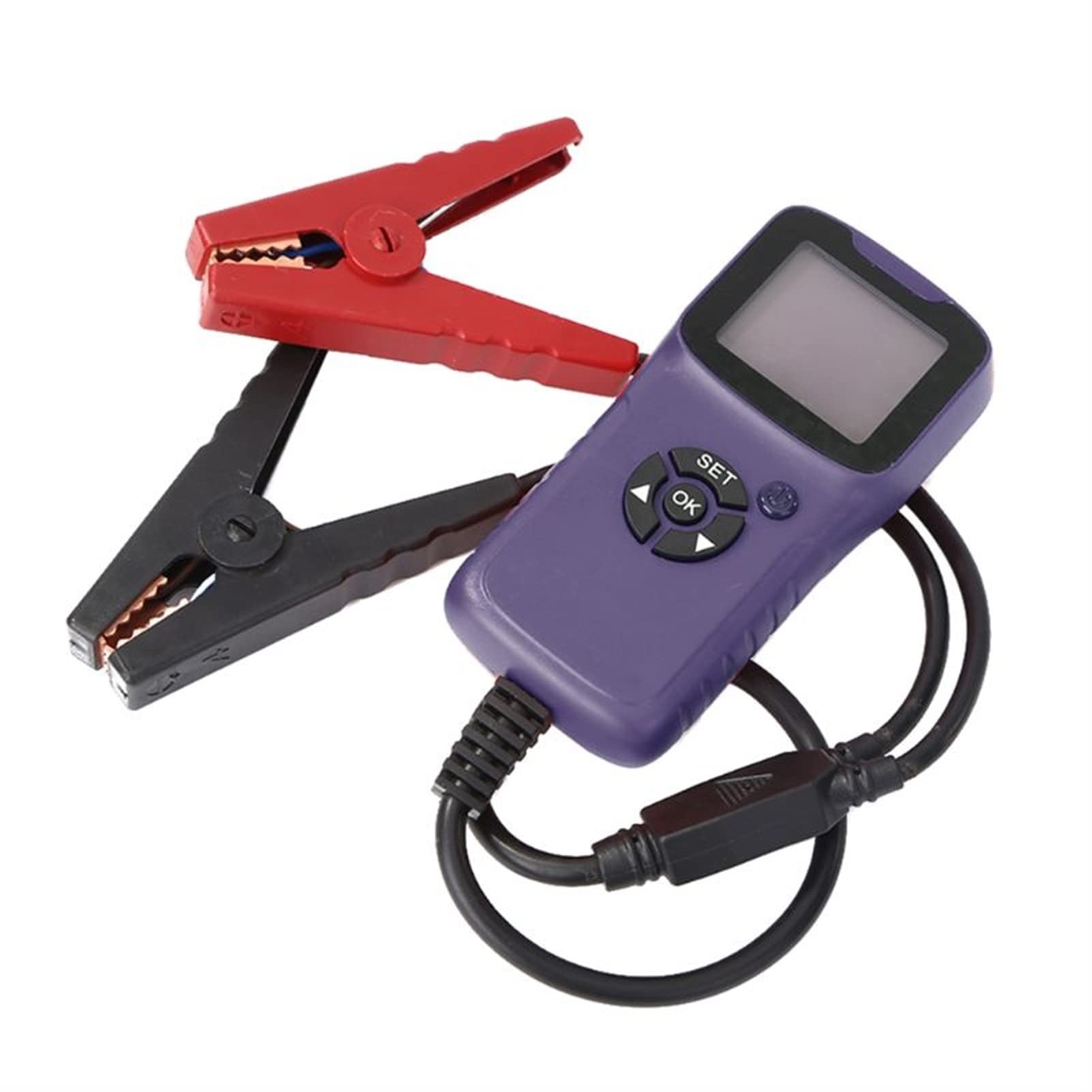 Resistencia al analizador de pruebas de batería de coche 12V Cca Tester de voltaje Herramienta de diagnóstico automático(PL)