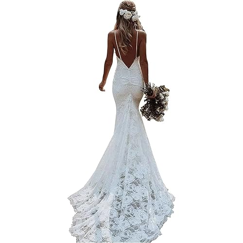 XRRLYOO Women's Long Sleeve Lace +Wedding Dresses for Bride 2022 Applique Ball Gown Wedding Gown Bridal Dresses with Train
