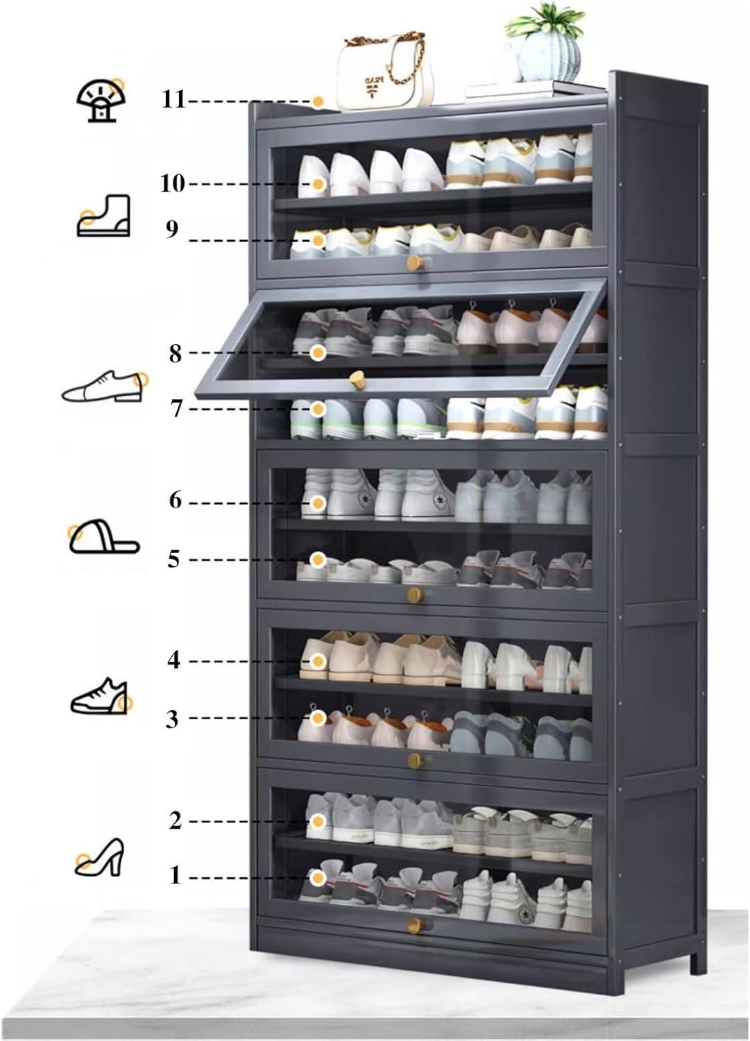 ○前田正博 [未使用無傷完品] 色絵花入 茶道具 共箱/共布 魂の作品 真作保証 ○前田正博 [未使用無傷完品] 色絵花入 茶道具 共箱/共布 魂