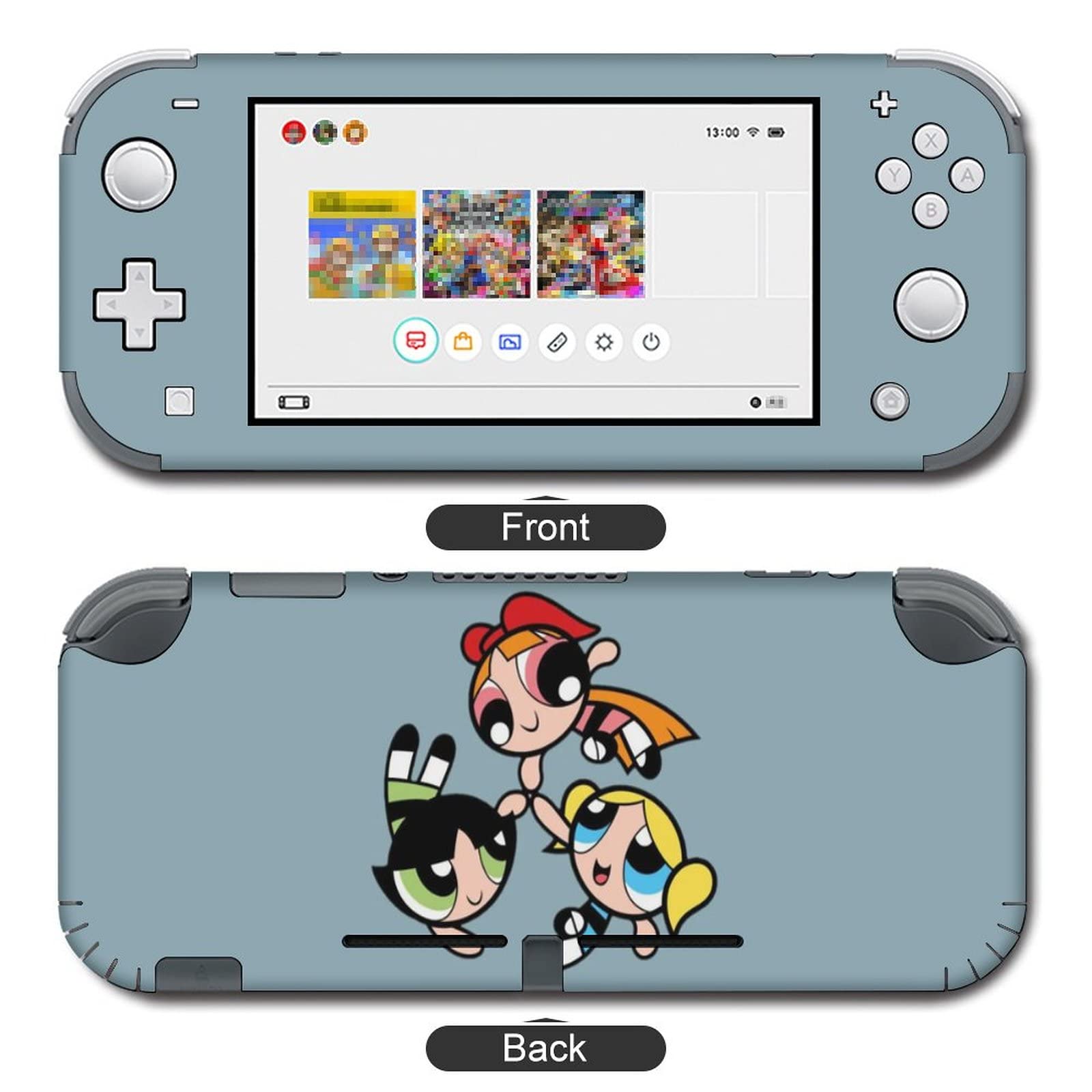 Amazon.co.jp: パワーパフガールズ Switch/Switch Lite スキンシール