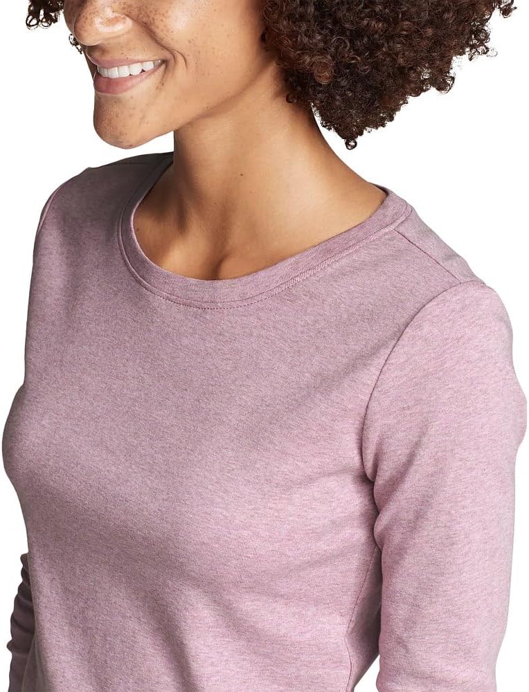 Eddie Bauer Womens Long Sleeve Fav Crewneck Tee - Image 3