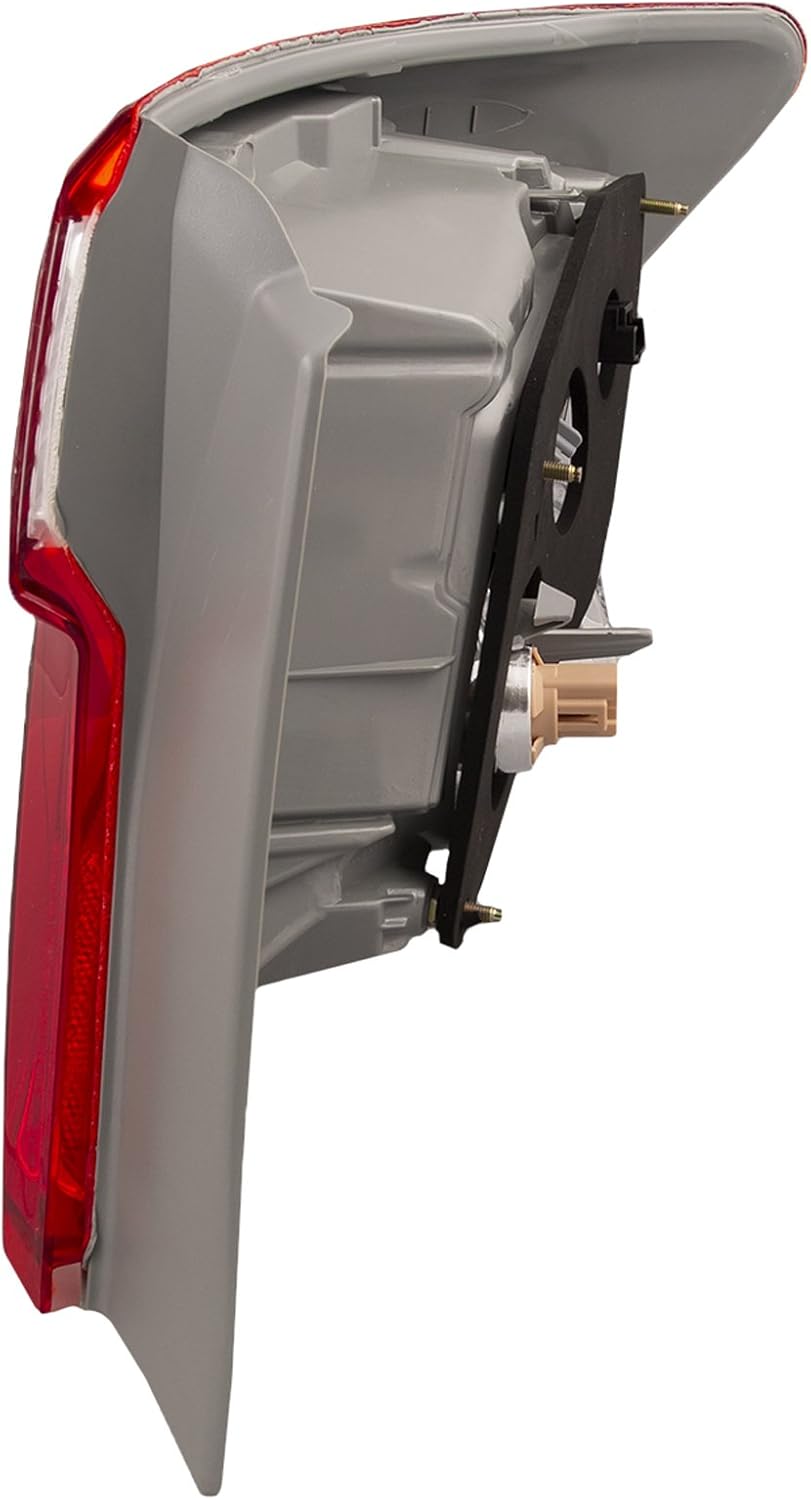 HEADLIGHTSDEPOT Tail Light Compatible With Toyota Camry 2012-2014 Includes Left Driver Side Tail Light