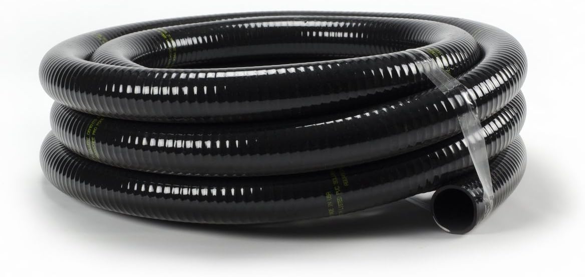 Aquascape 29021 Flexible PVC Pipe for Pond, Waterfall, Landscape, and Garden Features, 1.5-Inch x 25 Feet