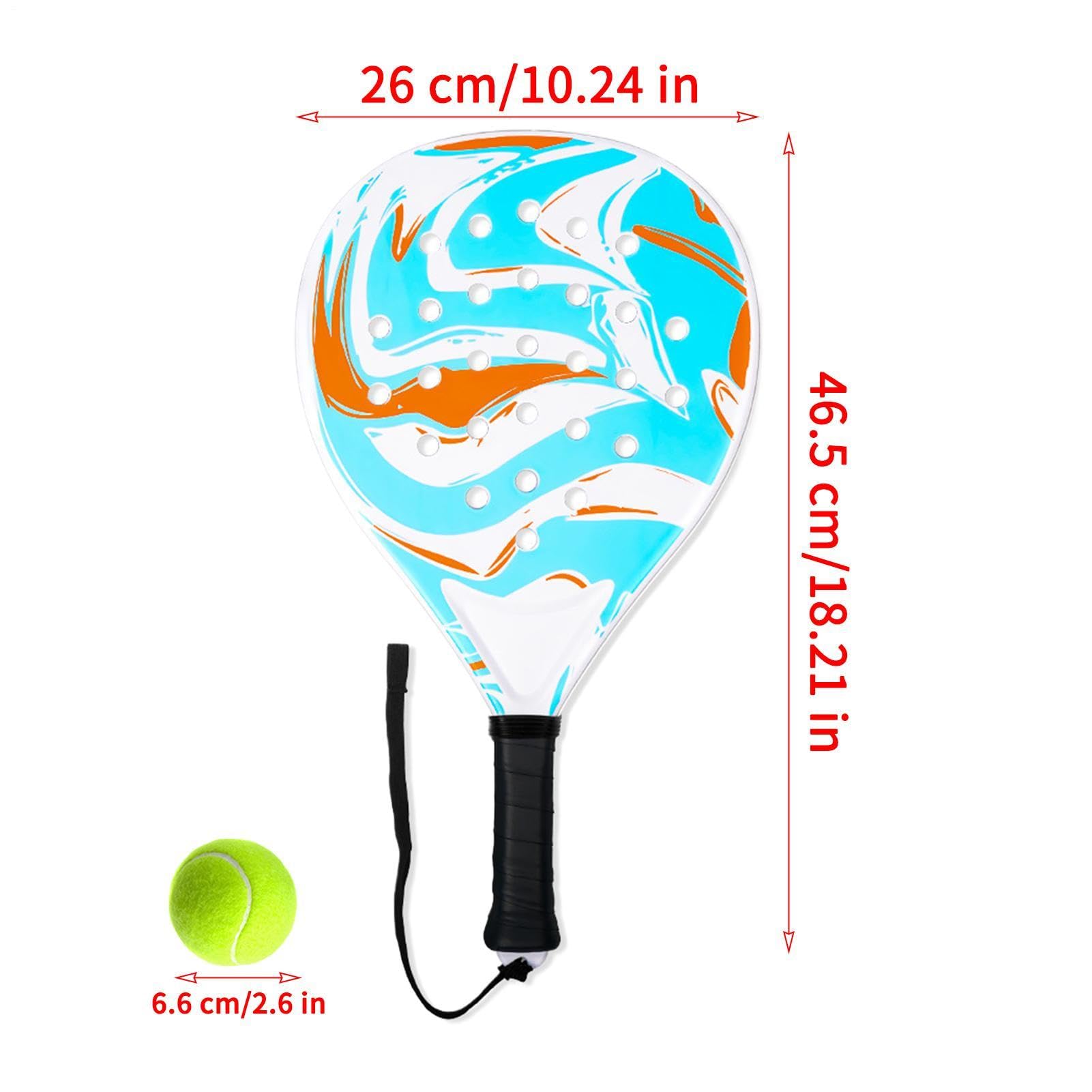 Carbon Pro Paddle Rakieta Pickleball dla dorosłych, antypoślizgowy, ergonomiczny uchwyt o lekkiej konstrukcji, przenośna deska do wiosłowania z włókna węglowego, zestaw dla rodziny, do gier sportowych