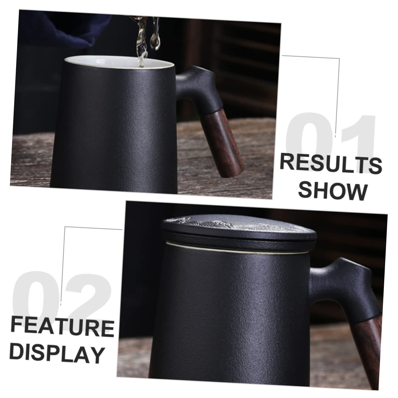 1set e Mug Per Infusione Tè Per e Casa Design e Stabile Per Tè e Bevande