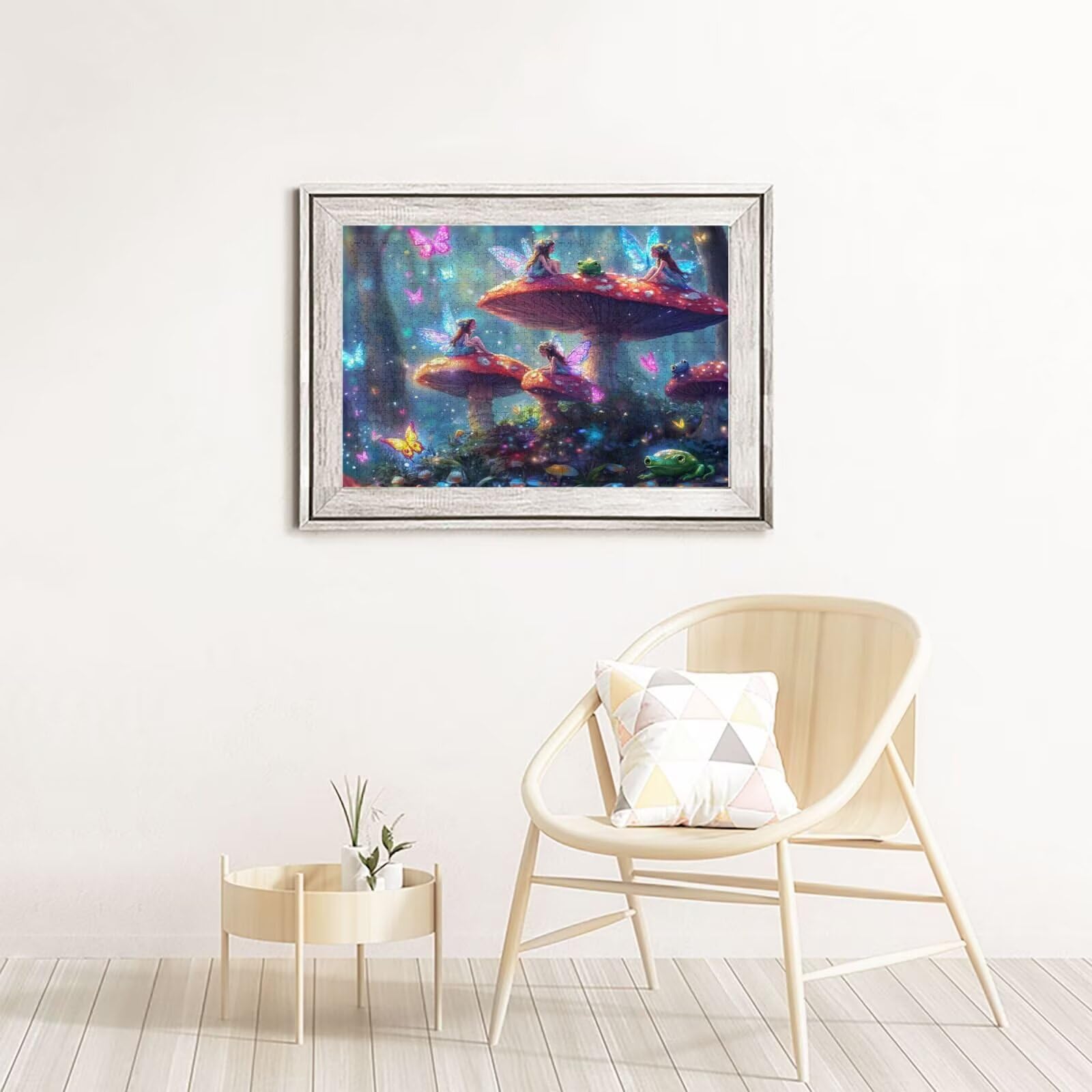 1000-teiliges Puzzle Für Erwachsene – Motiv 'Angel', 75x50 Cm, Mit Poster – Aus Recyclingkarton, Für Kinder Ab 12 Jahren