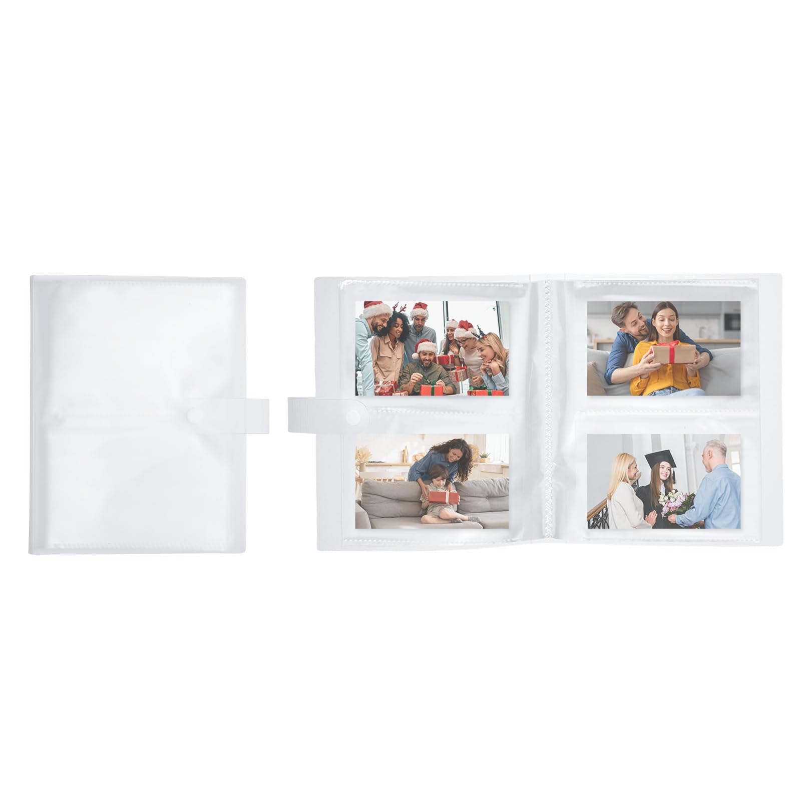 Album photo transparent 2 poches pour ranger les souvenirs de voyage et images