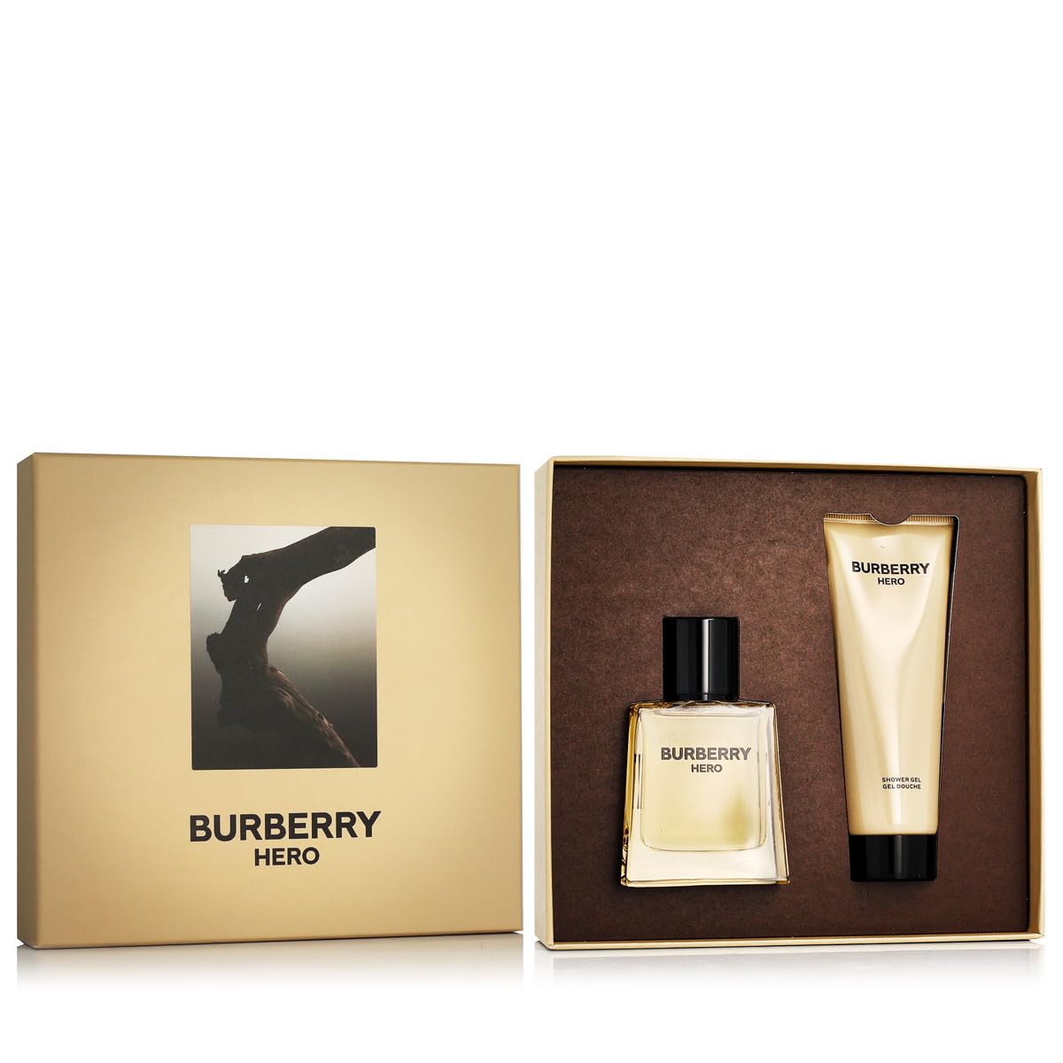 Burberry Hero Kit coffret Perfume Masculino EDT Shower Gel Kit