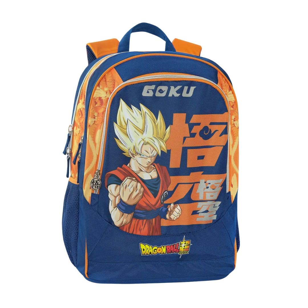 Dragonball Zaino Scuola Organizzato Trolley Staccabile DB