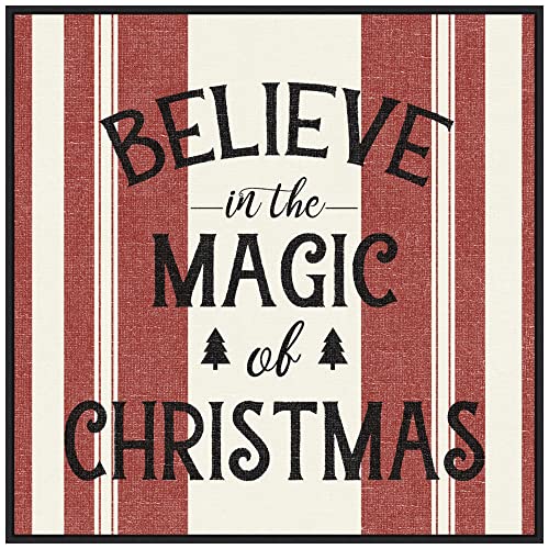 Amanti Art Framed Canvas Wall Art 30x30 Heartland Holiday IV by Wild Apple Portfolio, Framed Wall Art Canvas, Holidays Artwork, Modern Decor, Large Poster Painting for Living Room, Bedroom, Bathroom,