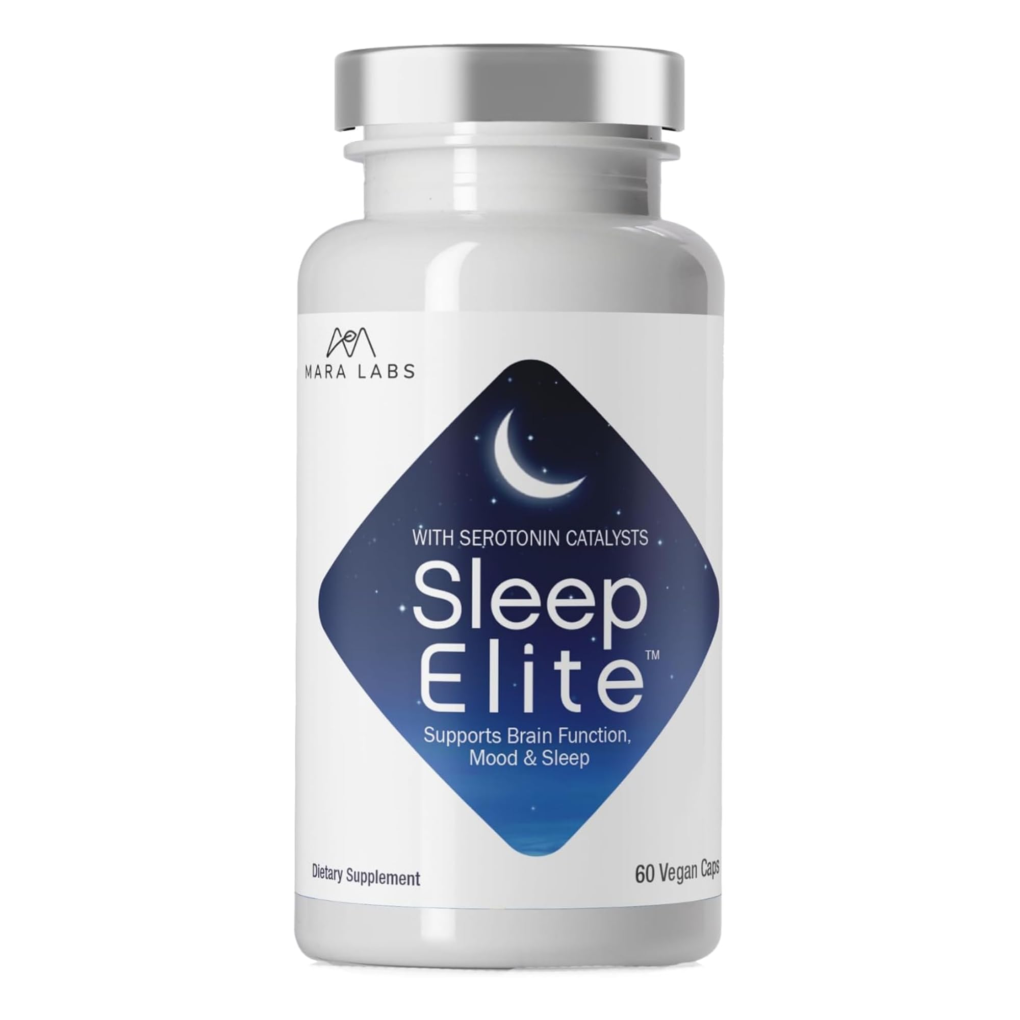 Mara Labs SleepElite | Supports Brain Function, Mood, and Sleep | with Serotonin Catalysts | 30 Servings