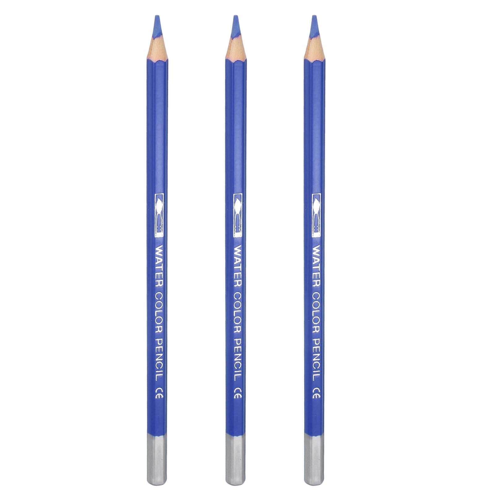 PATIKIL Watercolor Pencils, Ultramarine Color Pencil Set Sketch Coloring Drawing Colored Pencils Bulk Artist Drawing Supplies for Adult Coloring Book Blending, 3 Pcs