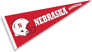 Nebraska Huskers Football Helmet Pennant