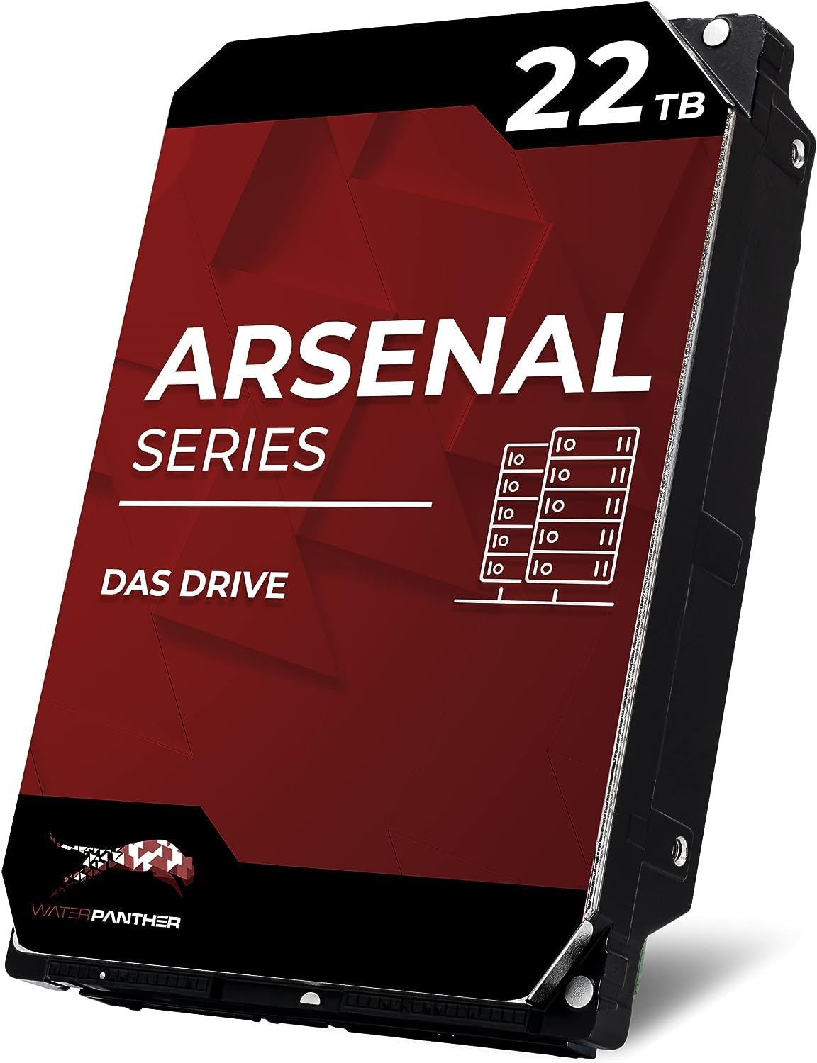 Water Panther Arsenal 22TB SATA 7200RPM 3.5-Inch DAS Hard Drive (Renewed)