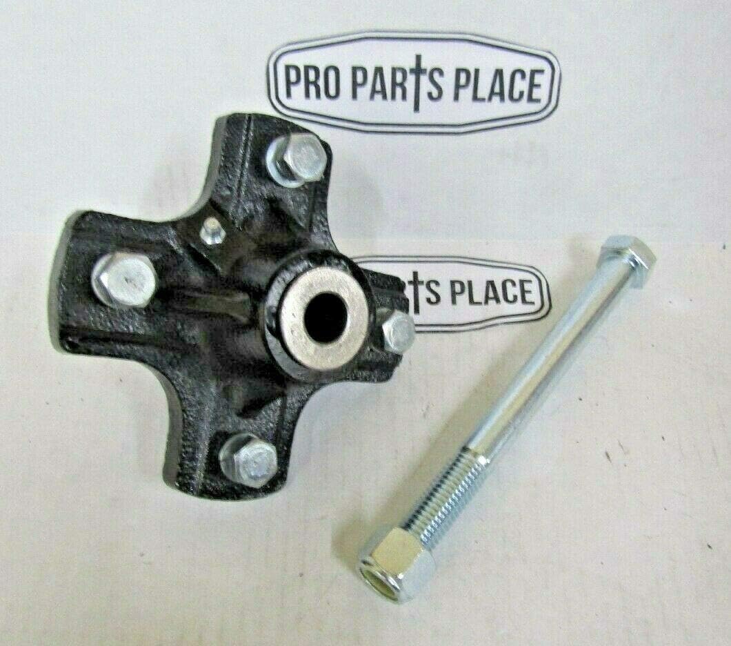 Pro Parts Place, PPP Rotary Cutter Bush HOG Tail Wheel HUB Heavy Duty CAST Iron with 3/4" AXLE Bolt