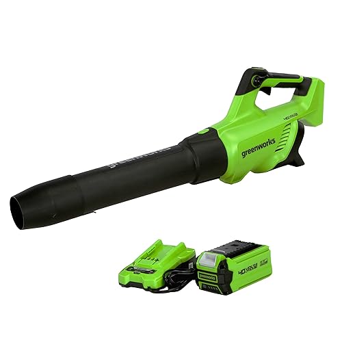 Greenworks 40V (120 MPH / 500 CFM) Leaf Blower, for