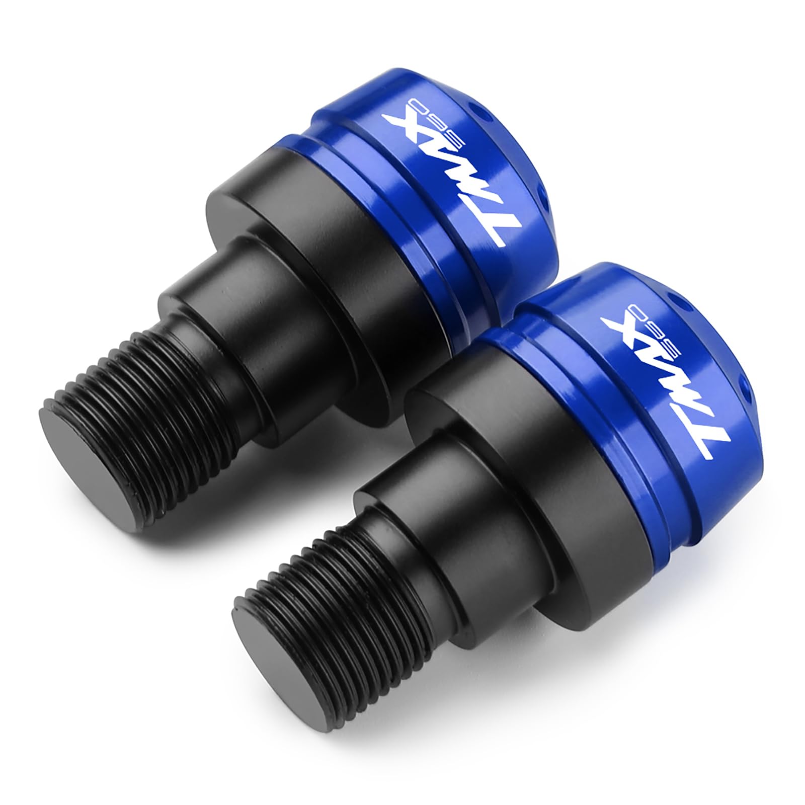 22mm (7/8") Moto Contrappesi per manubrio, Manubrio Moto Tappi Anti Vibration Contrappesi Bilancieri Tappi Manubrio per TMAX560 TMAX 560 Tech MAX TMAX 2022-2024(Non adatto per TMAX 2008-2021)