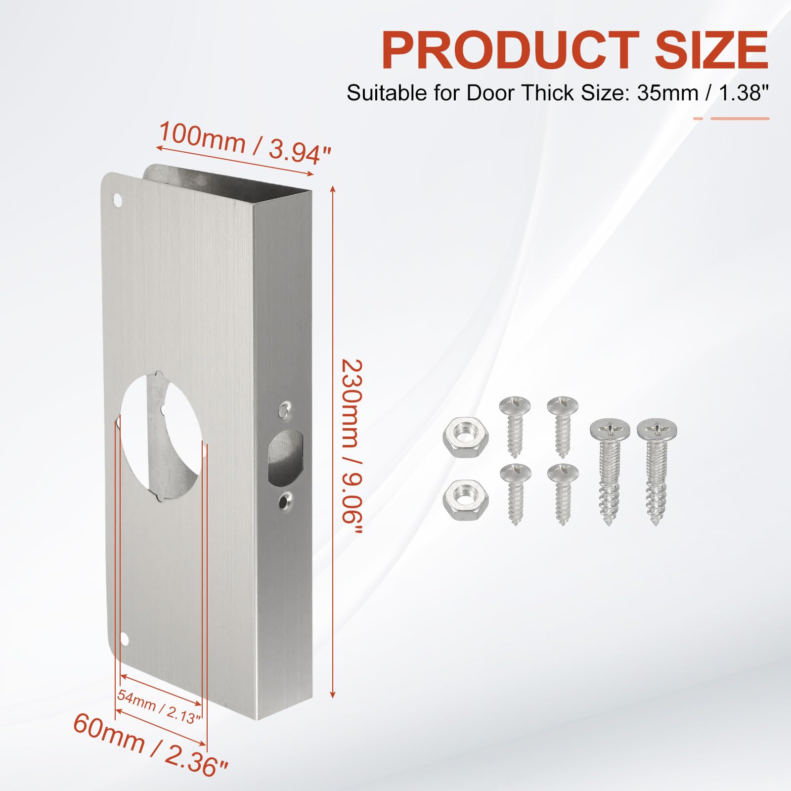 PATIKIL Door Reinforcement Plate - Image 2
