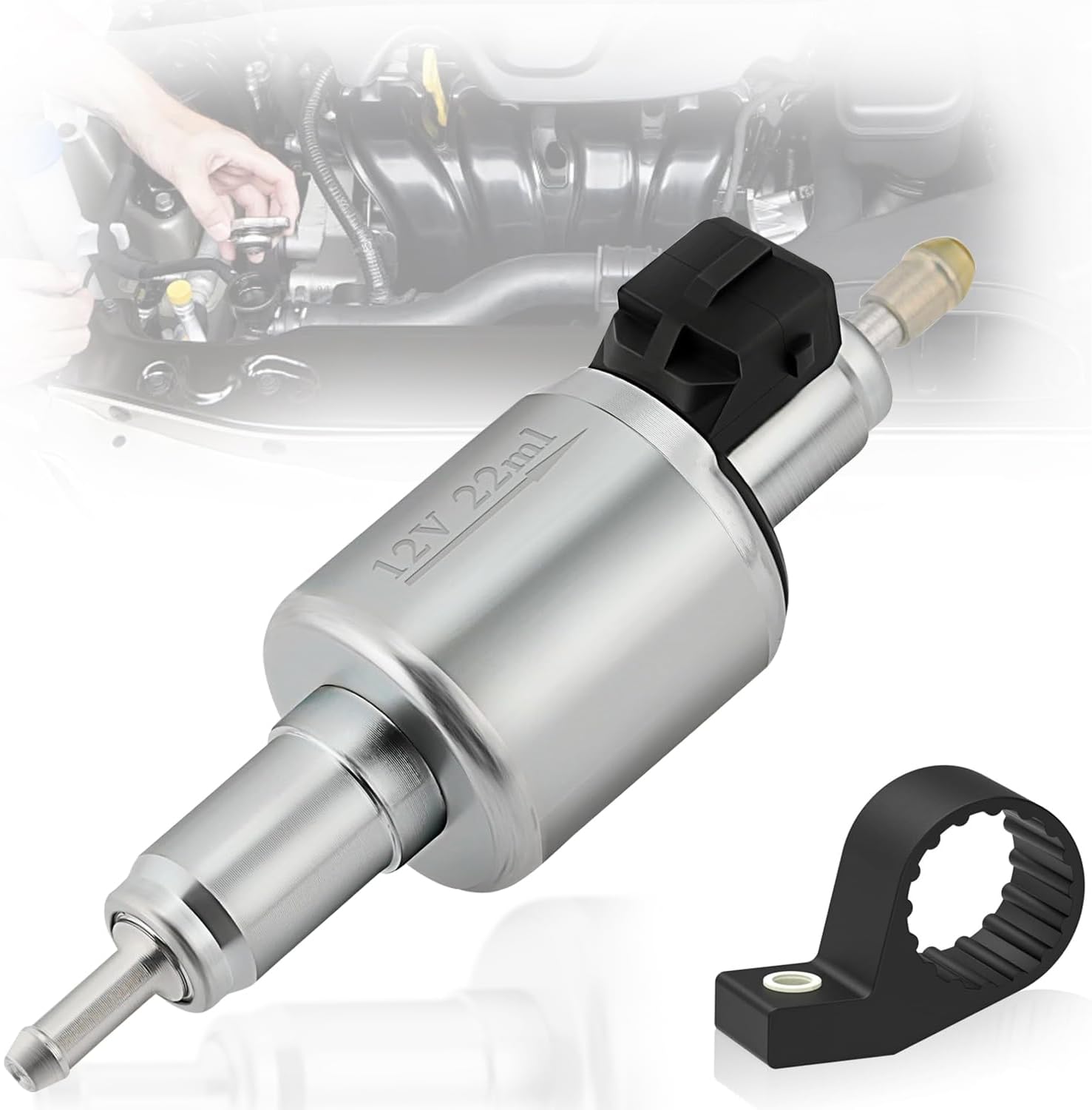Pompe à Carburant 12V 22ml Universelle - Compatible Webasto, Eberspächer & Chauffages Diesel 2-8KW