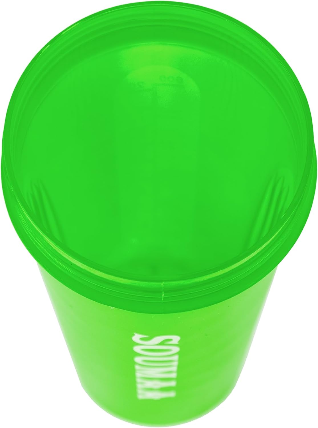 Protein Shaker Bottle 20 oz - BPA-Free, Durable, Leak-Proof with Locking Lid & Stainless Steel Mixing Ball for Smooth Blends - Ideal for Tennis Cycling Boxing Climbing Body Building Light Green