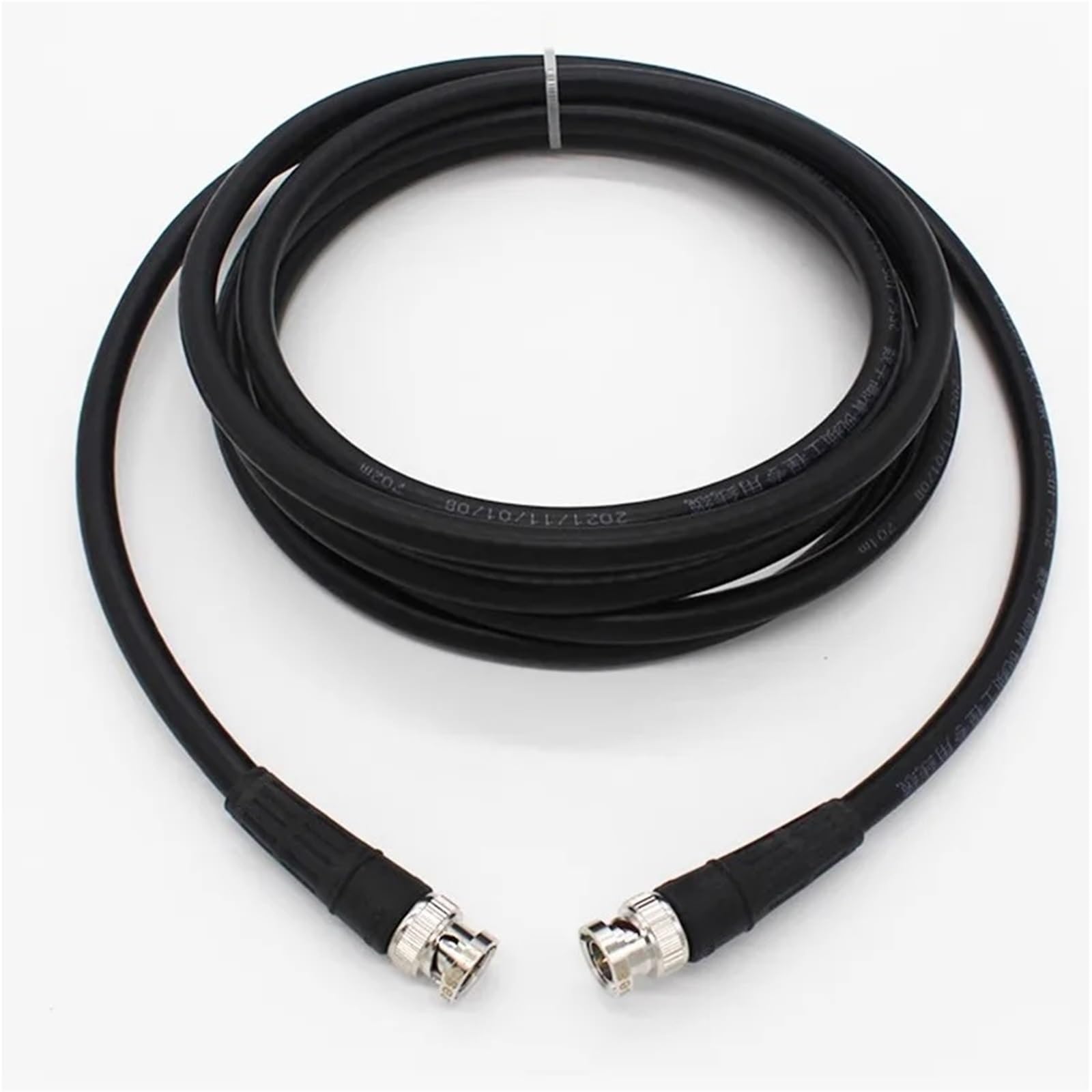 Kabel koncentryczny 12G-SDI BNC - linia transmisji sygnału 3G-SDI do monitorowania wideo - dostępny w rozmiarach 5 m, 10 m, 15 m, 20 m i 25 m (12G-SDI 10 m)