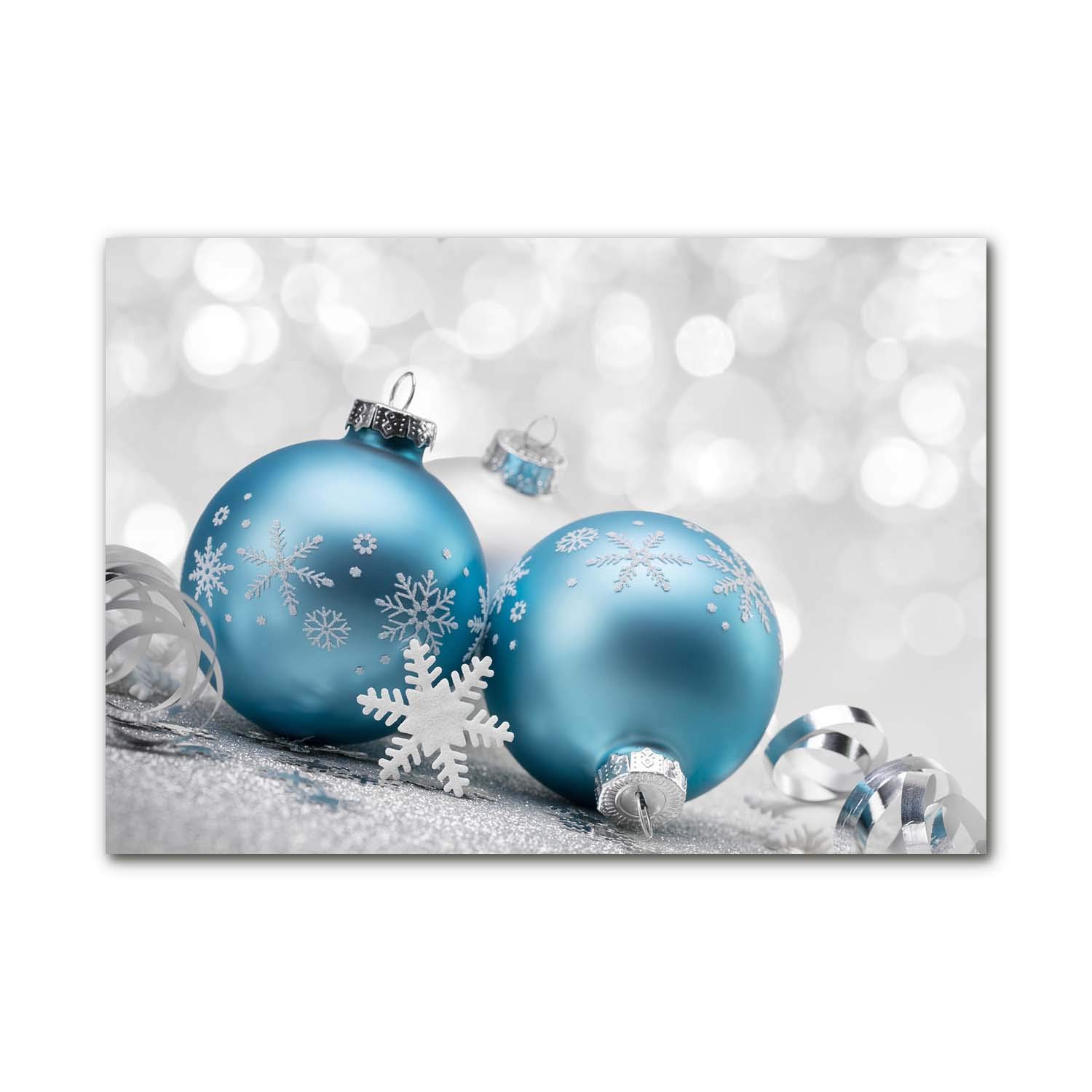 Tableaux la Mur Noël en Verre Trempé Tulup 100x70 cm décor panoramique