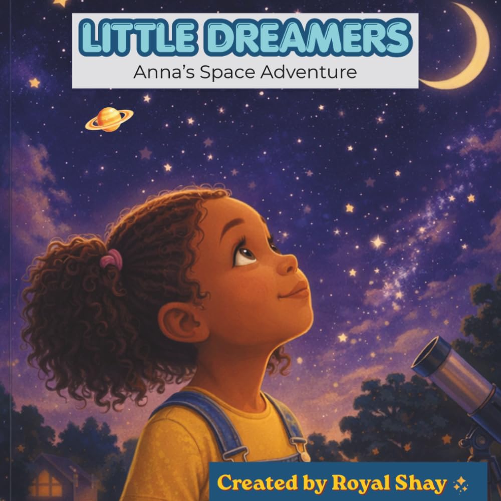 LITTLE DREAMERS Anna's Space Adventure: A Space Adventure Story for Curious Kids Who Dream Big