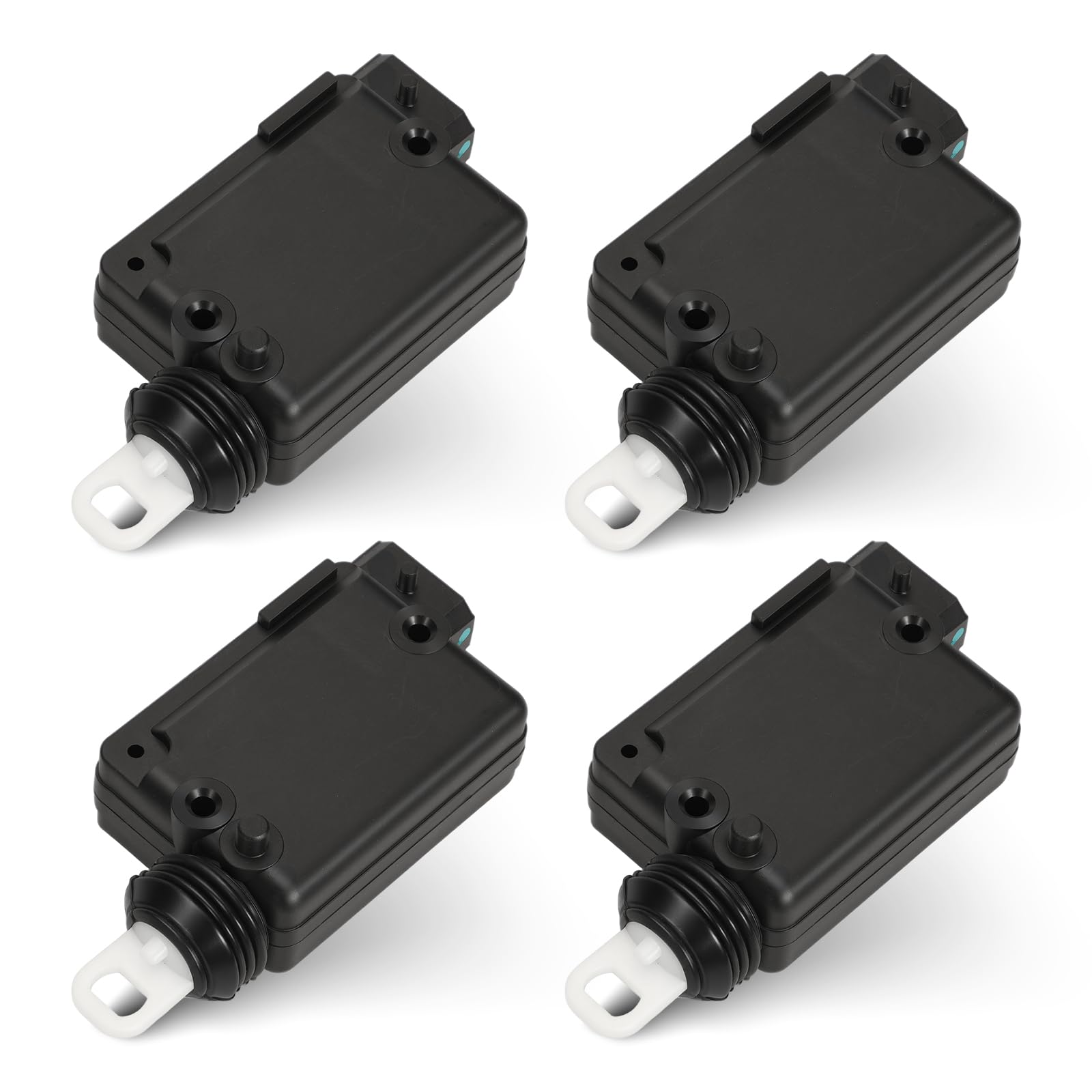 4x Zentralverriegelungsaktuator für Clio Megane Kangoo Türschlossmotor 7701039565 7702127213 7702127962 7701029259 zentralverriegelung betätiger Vorder Hinter Links Rechtstür und Kofferraum