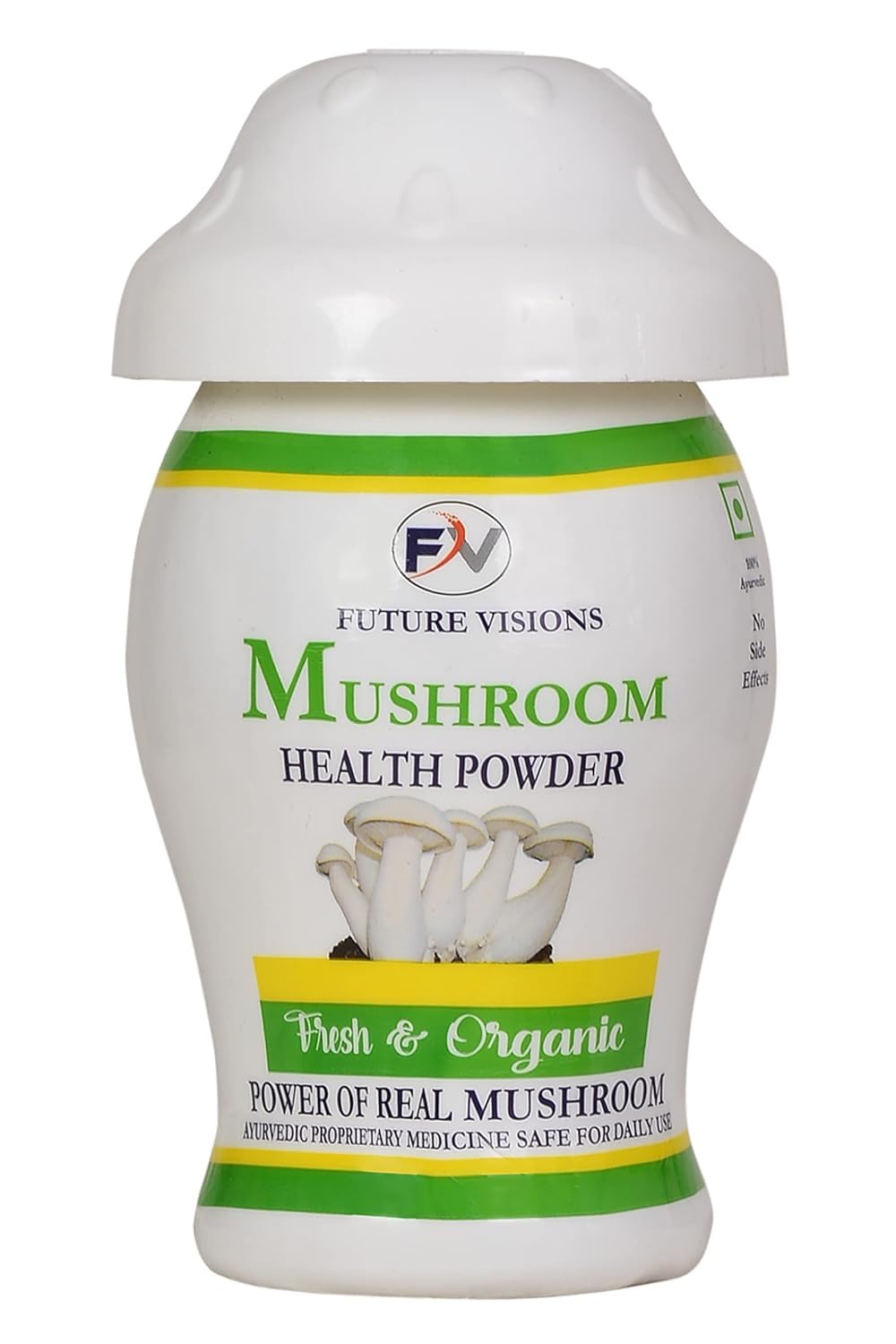 H HADDU Mushroom Health Powder For Men and Women | Fresh Organic | 100% Ayurvedic Weight Gainer | Net Weight 100g | Pack of 1-image-32