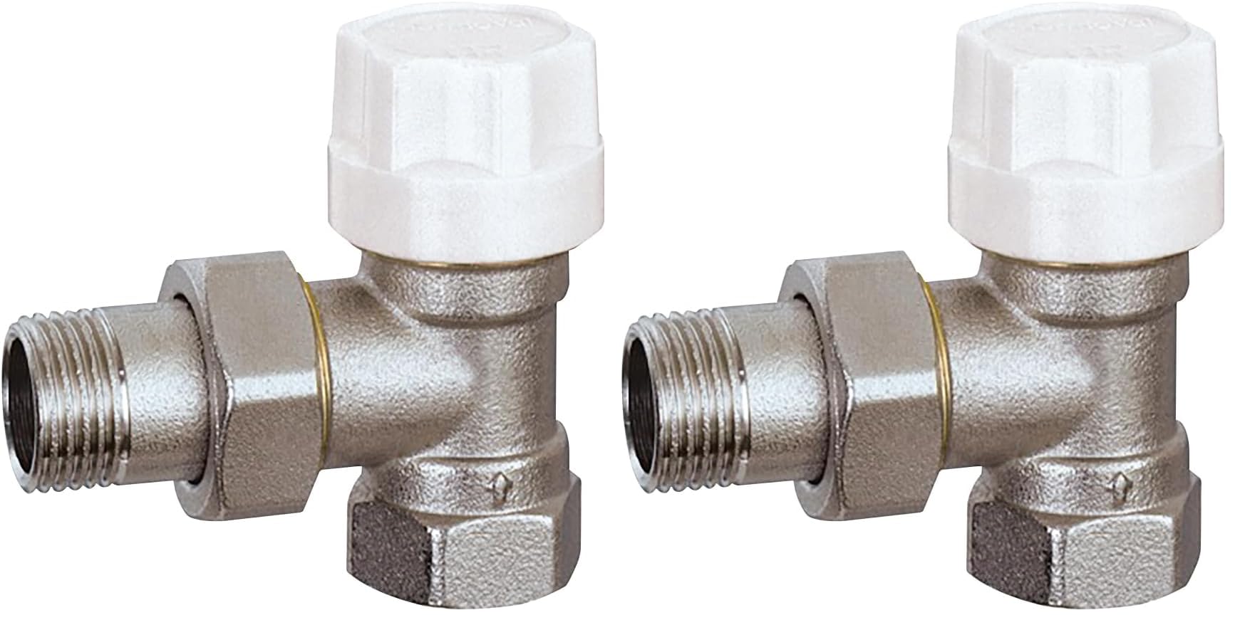 Robinet de radiateur Boutté équerre 15 x 21 pour chauffer votre salon cet hiver