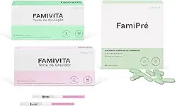 FamiKit Básico - Para um organismo feminino bem nutrido na pré-concepção e saber quando está fértil (4 Semanas)