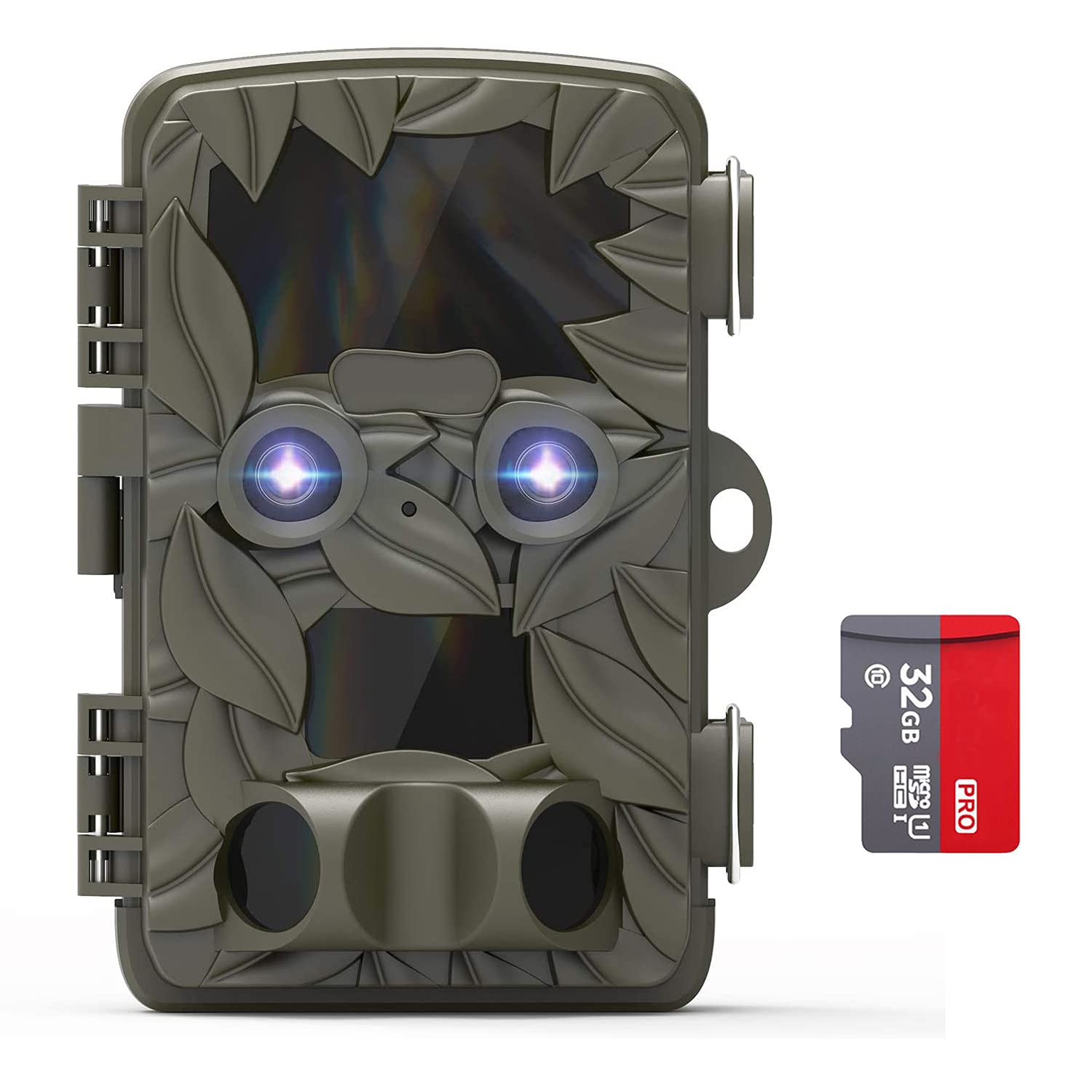 Amazon.co.jp: トレイルカメラ ダブルカメラ 0.2秒トリガー 2000万画素