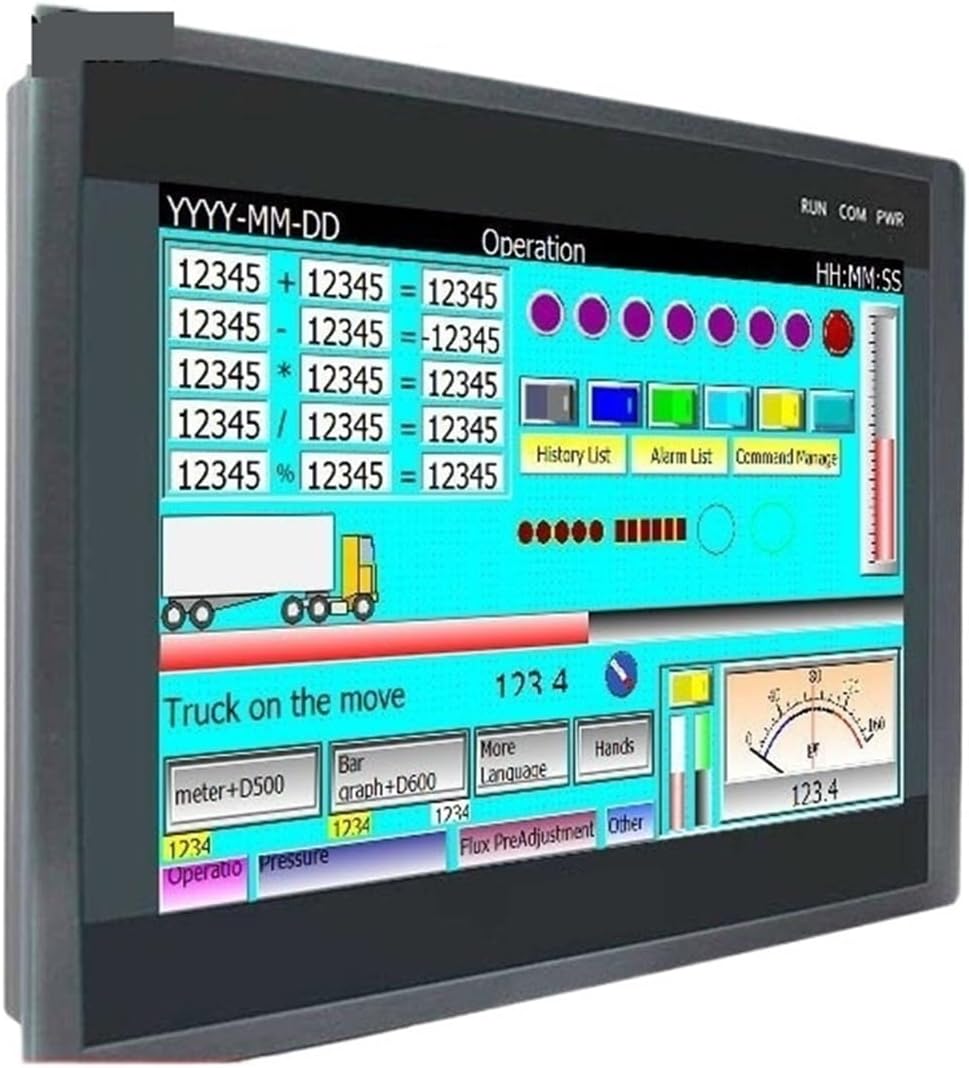 10 inch TK6100FH Optional 1024 * 600 Resolution Color HMI Touch Screen Industrial Monitor CNC Controller kit(TK6100FH-WIFI)